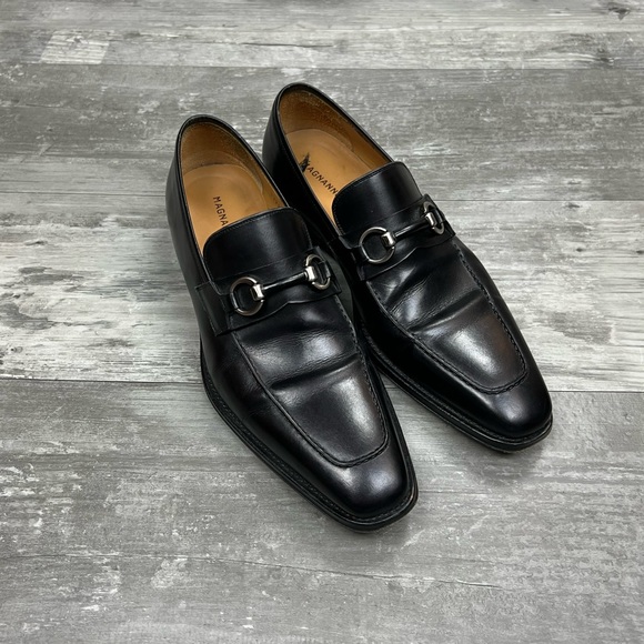 Magnanni Shoes Magnanni Black Horse Bit Loafers 95 M Poshmark